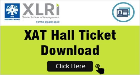 XAT Hall Ticket 2019