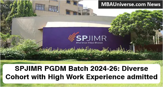 SPJIMR Mumbai Batch Profile PGDM 2024-26 