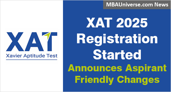 XAT 2025 Registration is Open from July 15, 2024