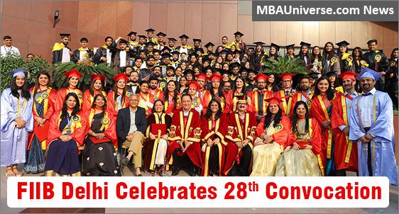 FIIB Delhi celebrates 28h Convocation