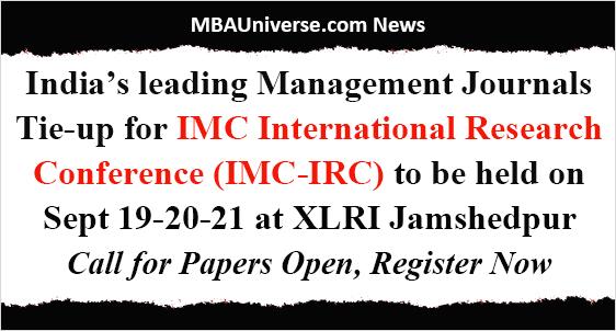 Leading Management Journals Tie-up for IMC International Research Conference