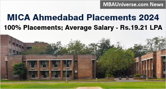 MICA Ahmedabad Final Placement 2024